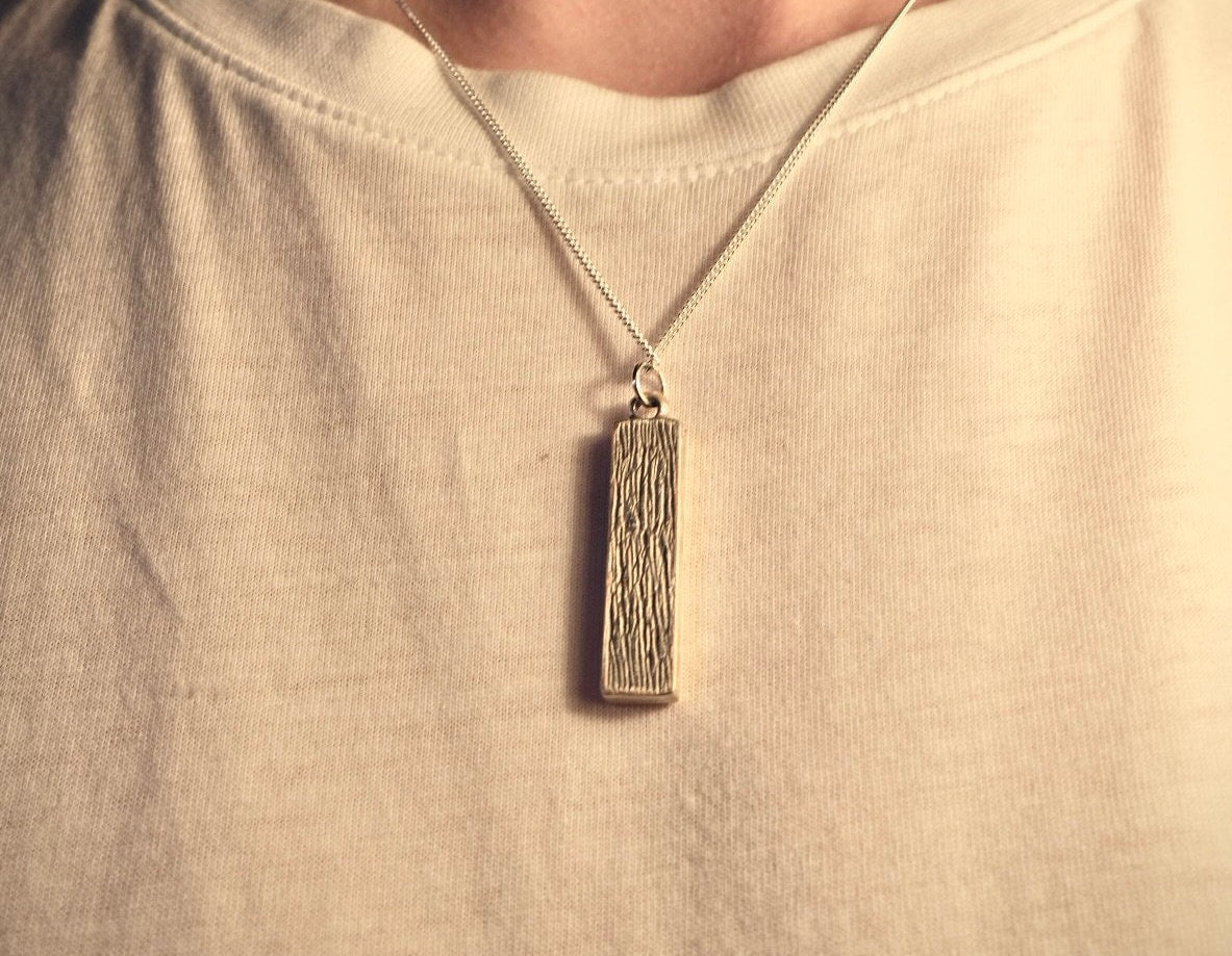 Megalodon Tooth Fossil Pendant Necklace