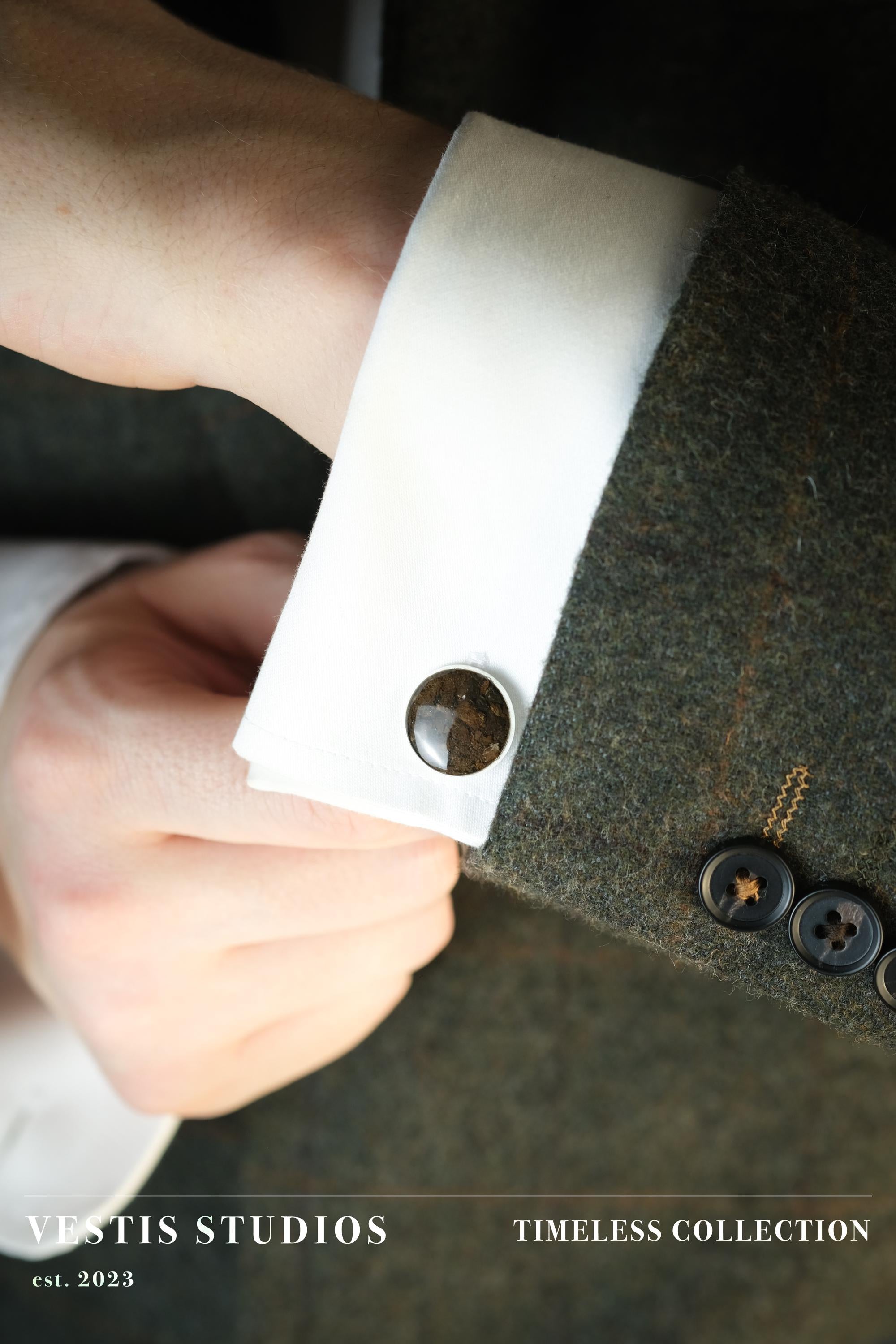 Raptor Fossil Cufflinks