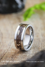 T. Rex, Triceratops & Spinosaurus Fossil Ring – Steel