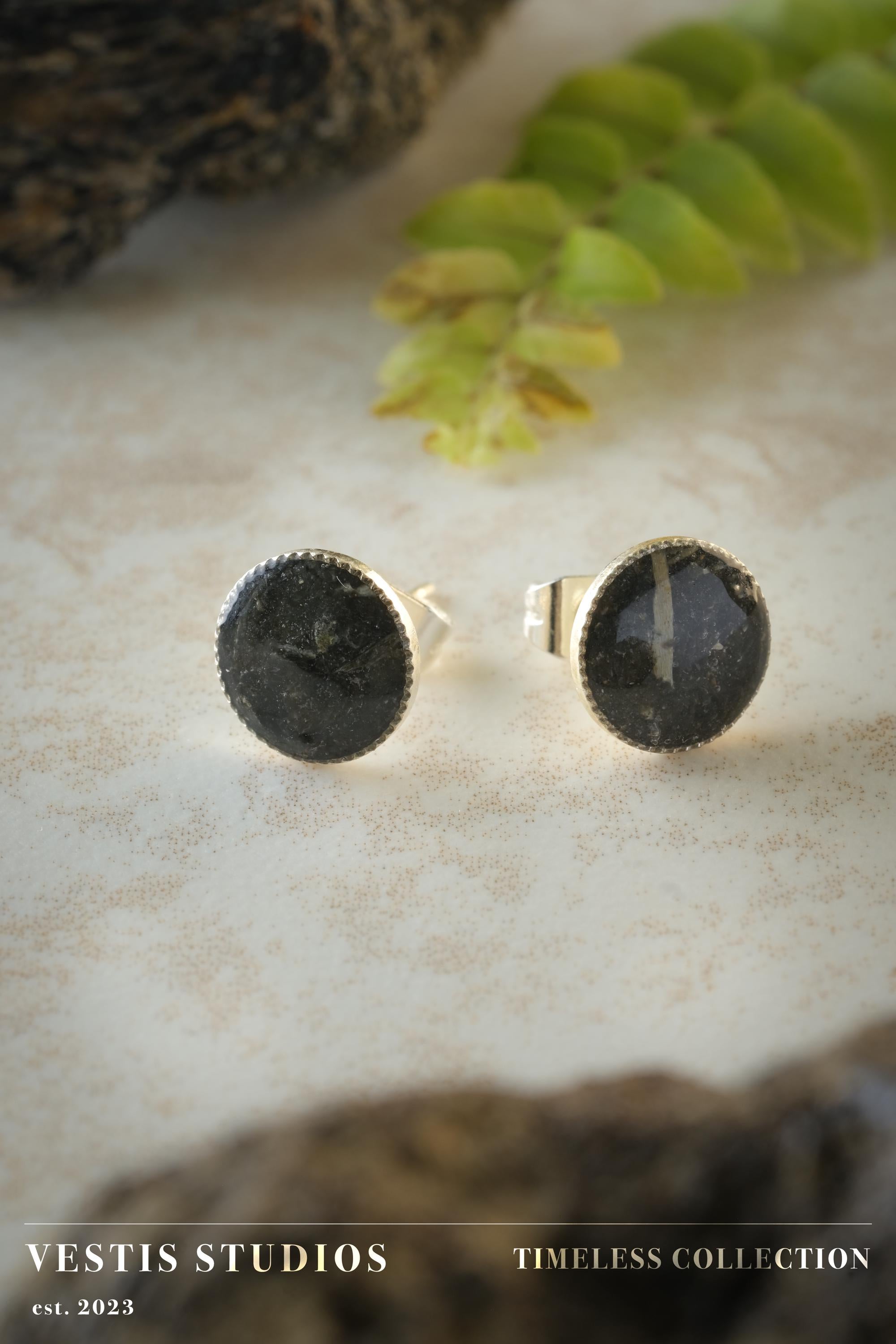 Megalodon Tooth Earrings – Sterling Silver