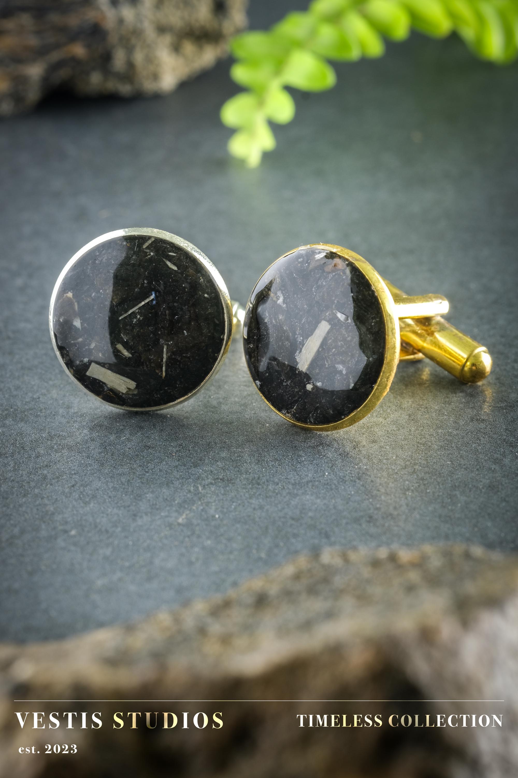 Megalodon Tooth Cufflinks