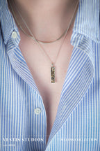 T. Rex, Triceratops & Spinosaurus Fossil Necklace – Sterling Silver