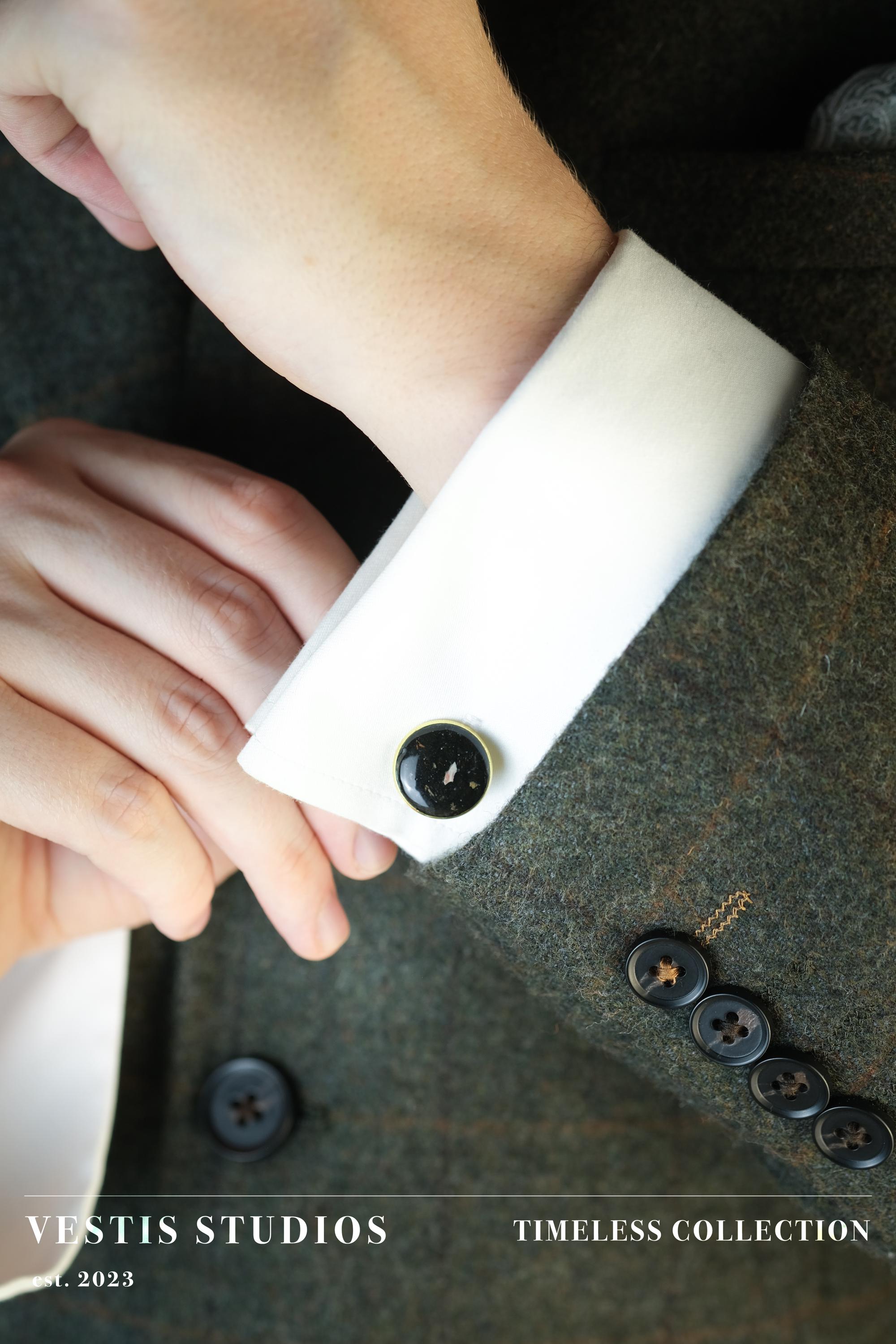 Diplodocus Fossil Cufflinks