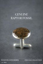 Raptor Fossil Cufflinks