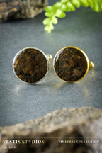 Raptor Fossil Cufflinks