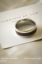 Triceratops Fossil Ring – Steel