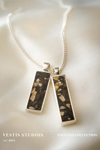 Raptor, Diplodocus & Spinosaurus Fossil Necklace – Sterling Silver