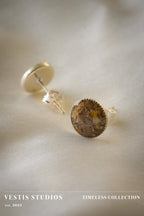 Spinosaurus Tooth & Mosasaur Fossil Earrings – Sterling Silver