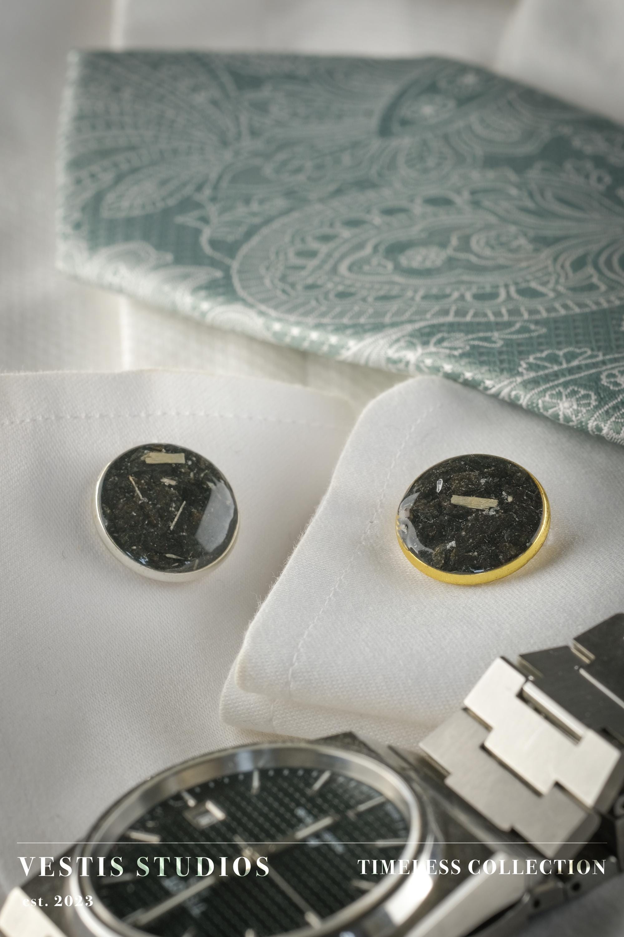 Megalodon Tooth Cufflinks