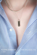 Raptor Fossil Necklace – Sterling Silver