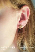 Spinosaurus Tooth & Mosasaur Fossil Earrings – Sterling Silver