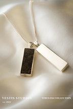 Raptor Fossil Necklace – Sterling Silver