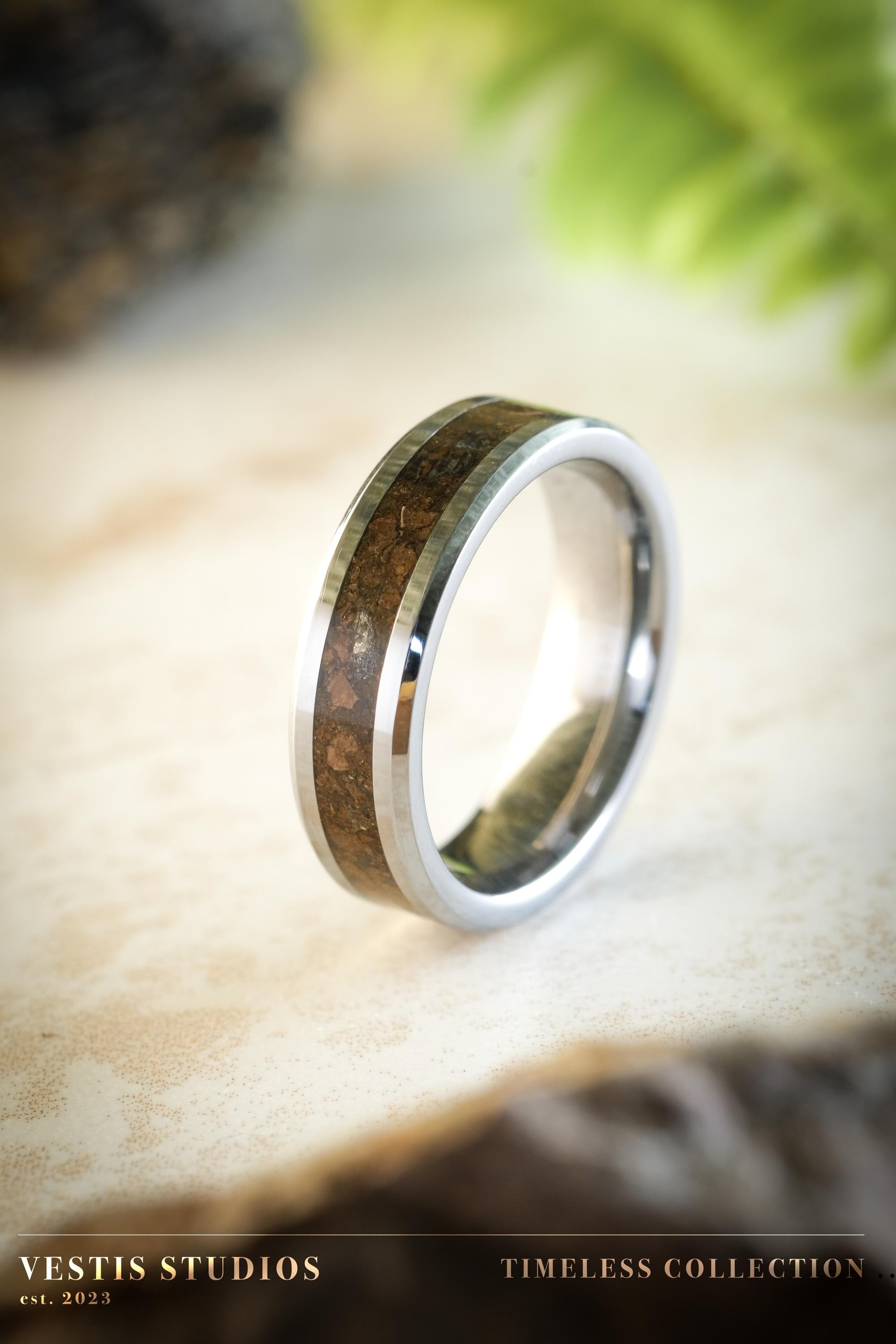 Raptor Fossil Ring – Tungsten Carbide