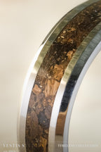 Hadrosaur Fossil Ring – Tungsten Carbide