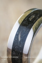 Megalodon Tooth Ring - Steel