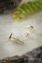 Megalodon Tooth Earrings – Sterling Silver