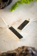 Diplodocus Fossil Necklace – Sterling Silver