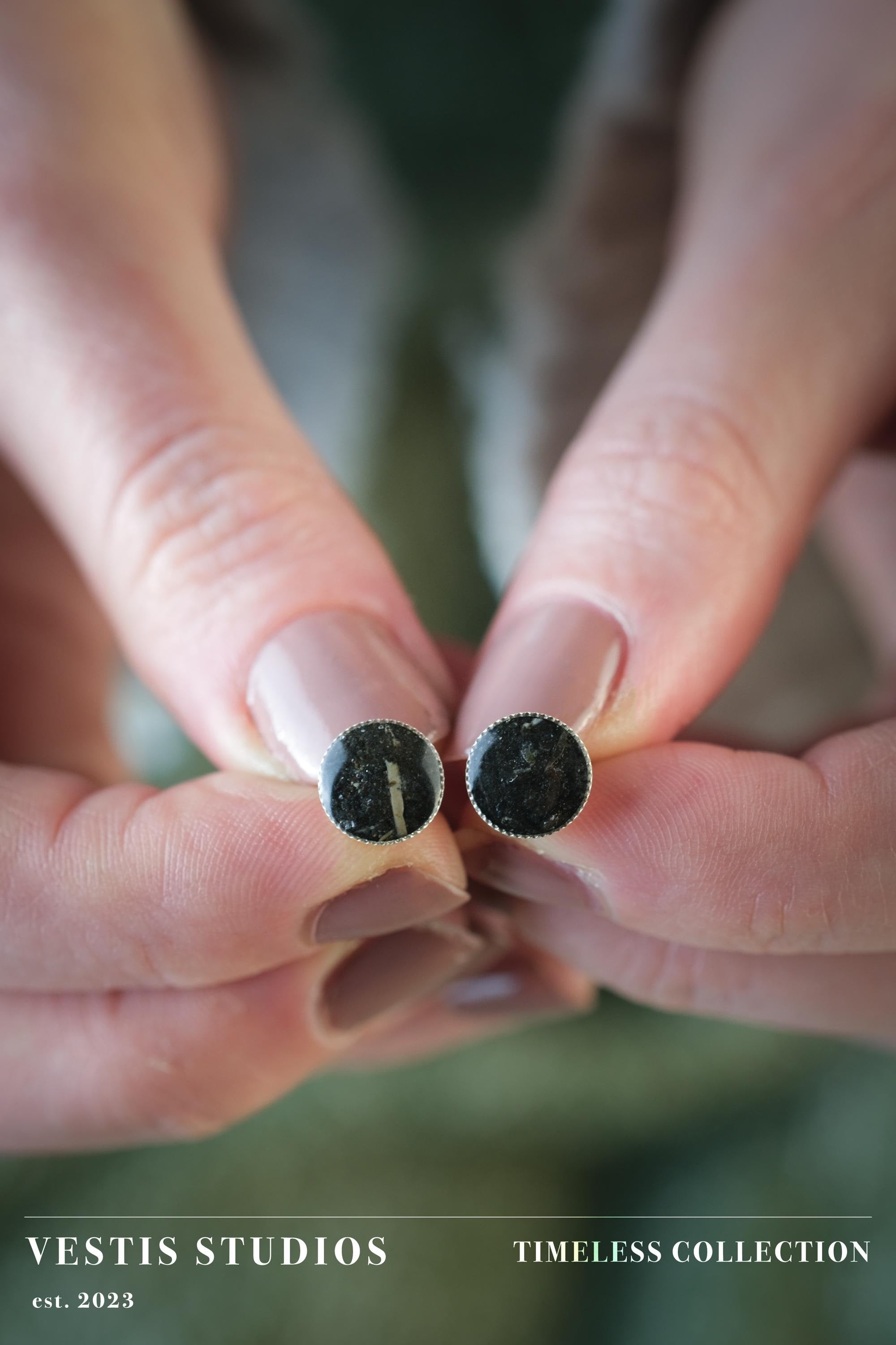 Megalodon Tooth Earrings – Sterling Silver
