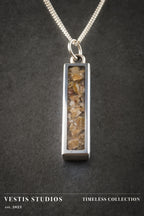 Spinosaurus Tooth Necklace – Plated Silver