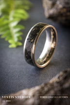 Megalodon Tooth Ring – Titanium