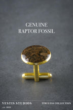 Raptor Fossil Cufflinks