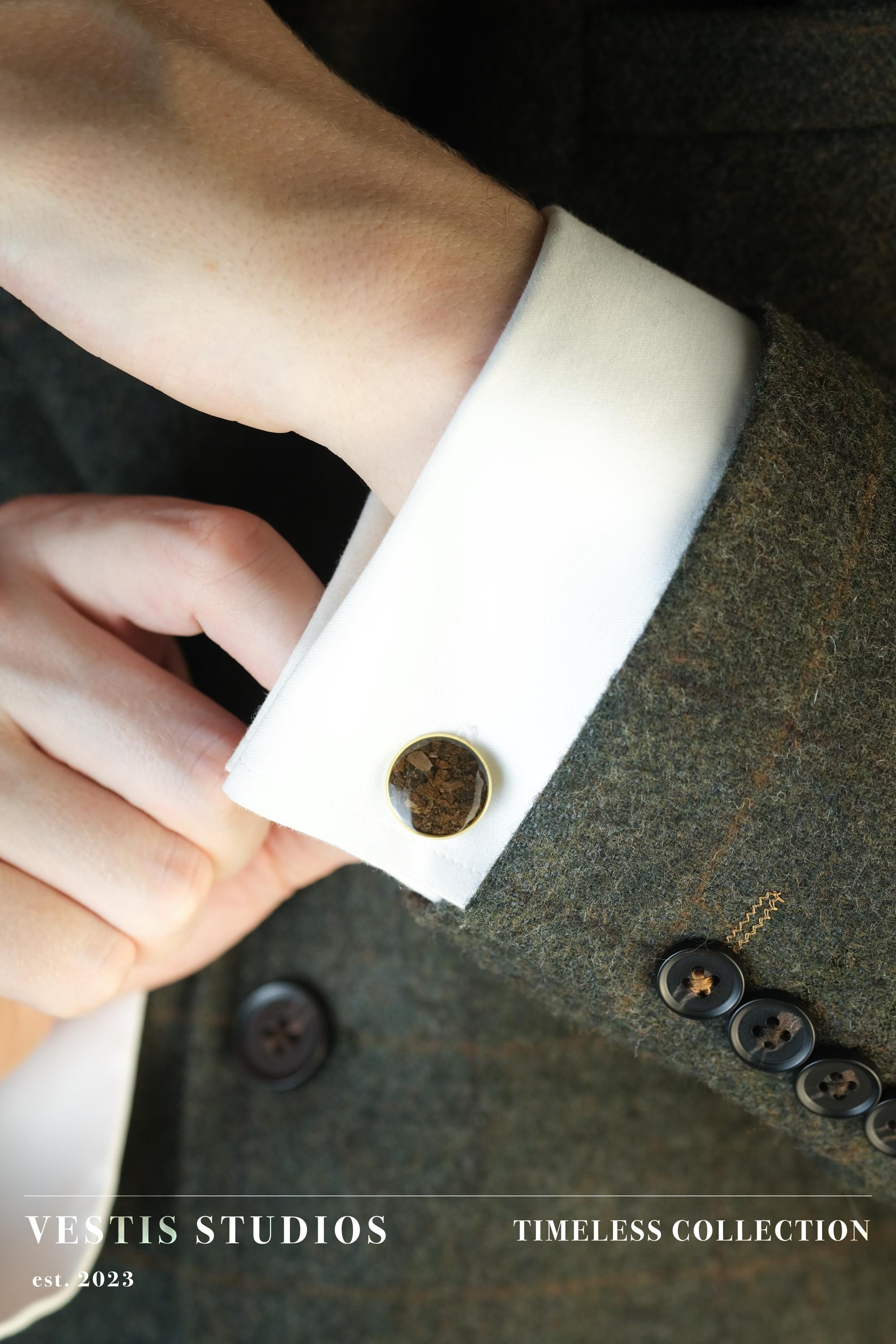 Raptor Fossil Cufflinks