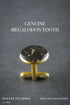 Megalodon Tooth Cufflinks