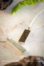 Raptor Fossil Necklace – Sterling Silver