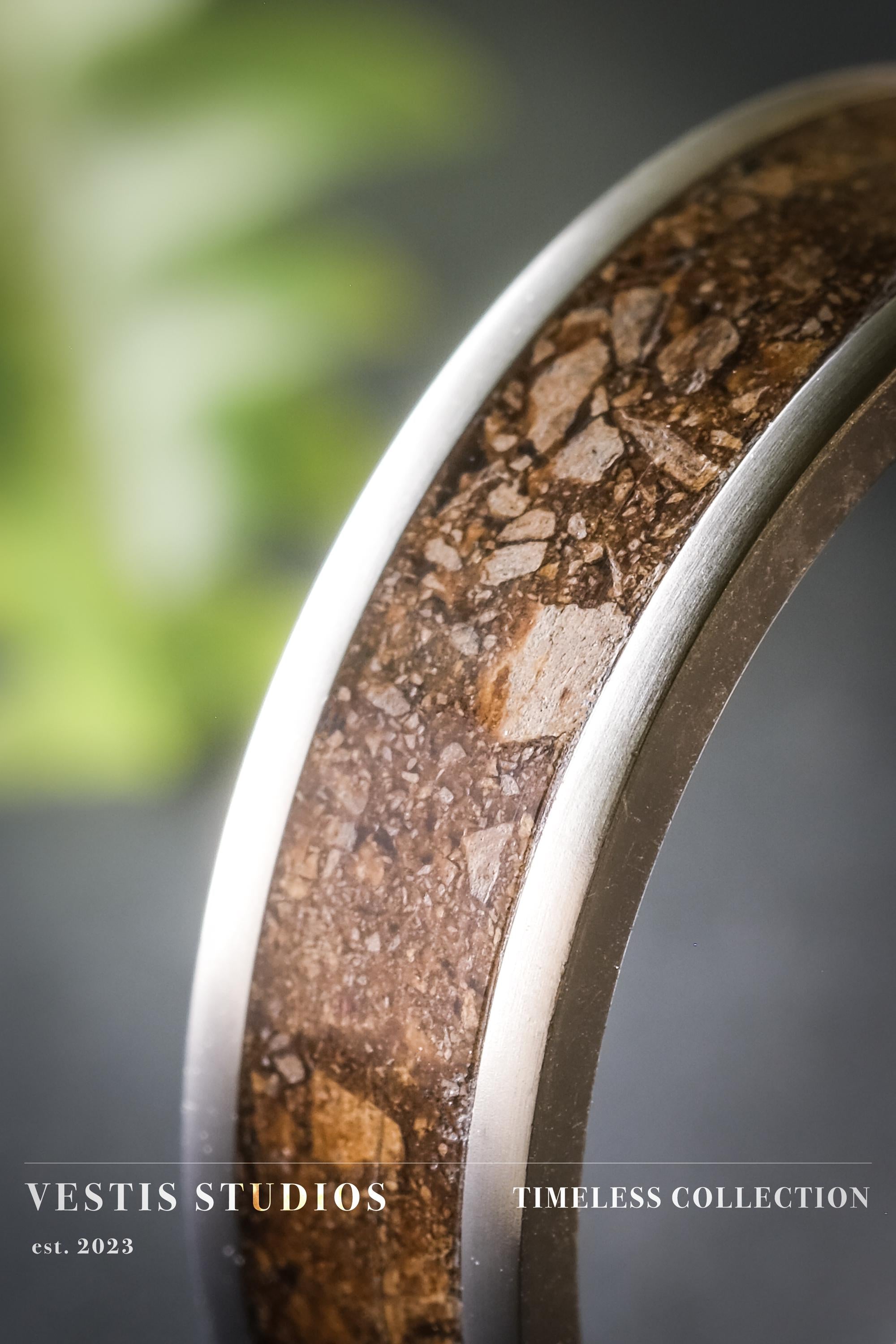 T. Rex Fossil Ring – Titanium