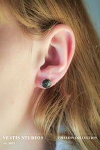 Megalodon Tooth Earrings – Sterling Silver