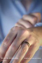 T. Rex Fossil Ring – Titanium