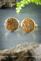 Mosasaur Fossil Cufflinks