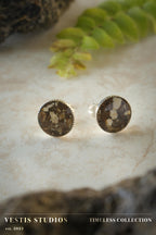 Spinosaurus, Triceratops & T. Rex Fossil Earrings – Sterling Silver