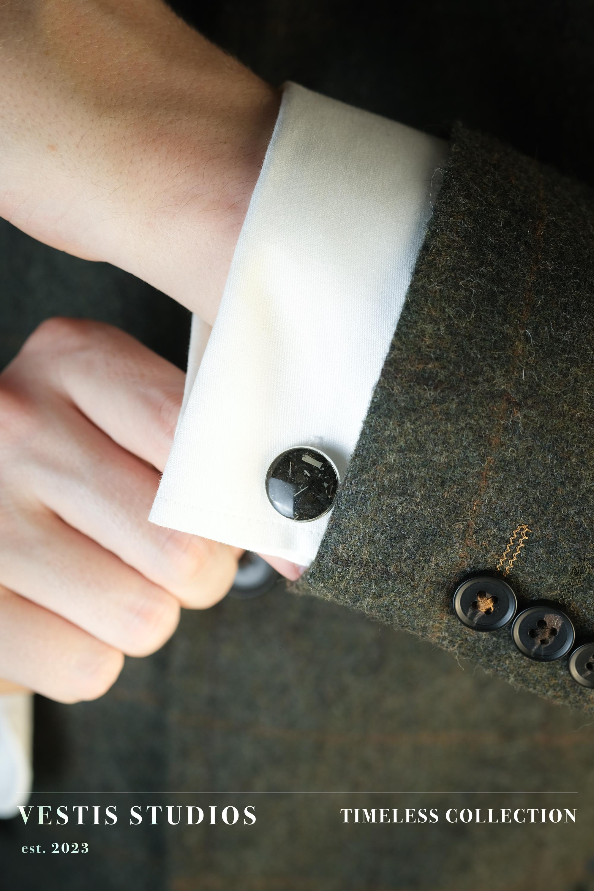 Megalodon Tooth Cufflinks