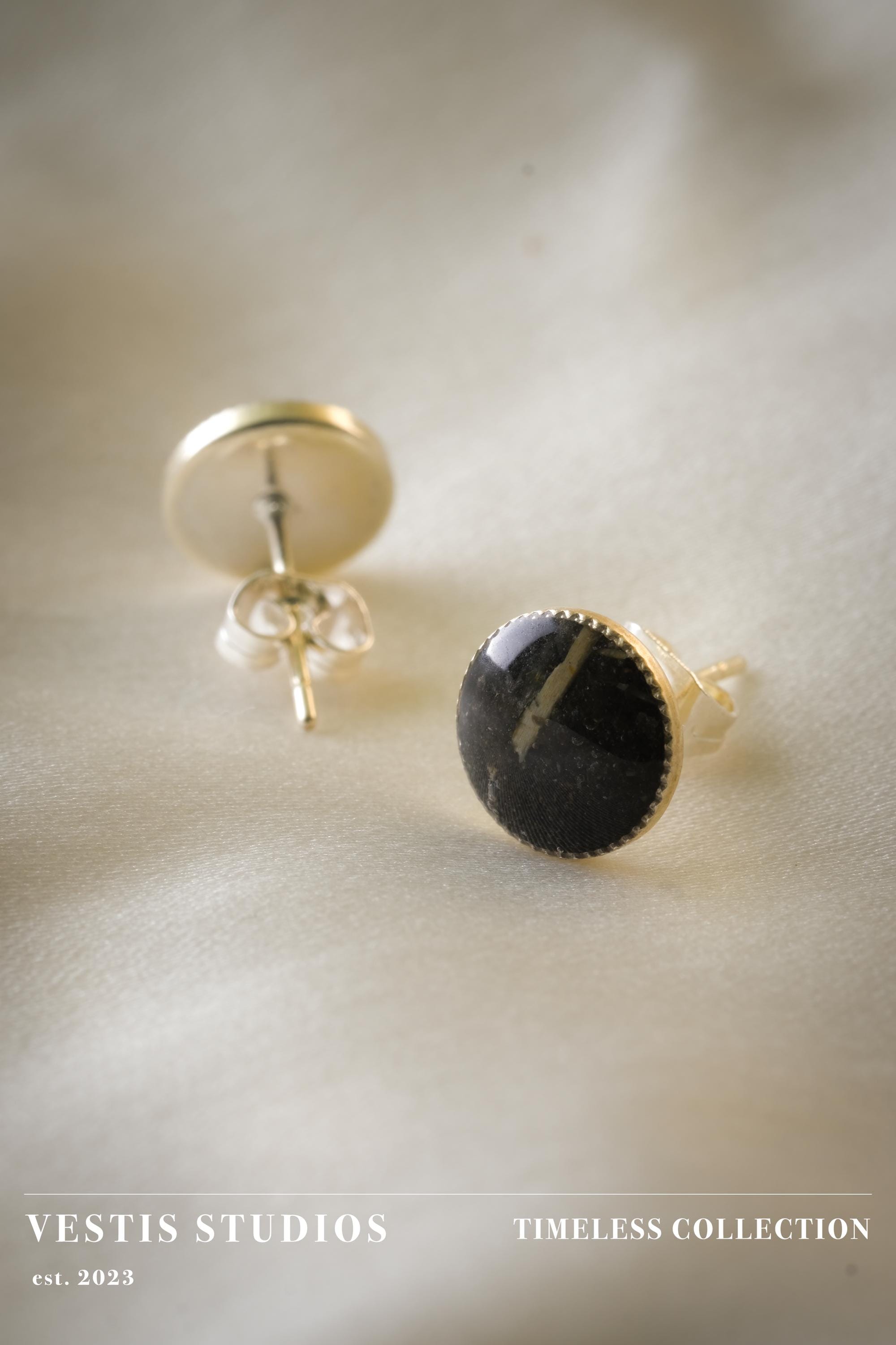 Megalodon Tooth Earrings – Sterling Silver