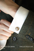 Mosasaur Fossil Cufflinks