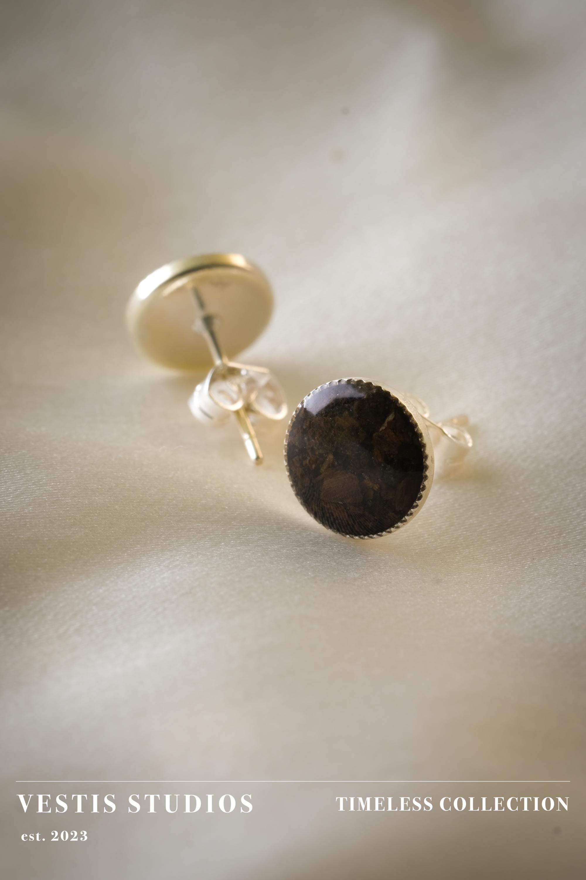 Raptor Fossil Earrings – Sterling Silver