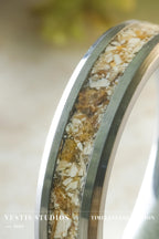 Spinosaurus Tooth Fossil Ring – Tungsten Carbide