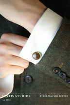 Triceratops Fossil Cufflinks