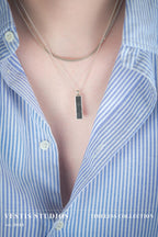 Megalodon Tooth Necklace – Sterling Silver