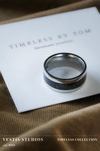 Megalodon Tooth Ring - Steel