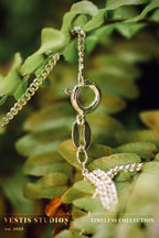 T. Rex, Triceratops & Spinosaurus Fossil Necklace – Sterling Silver