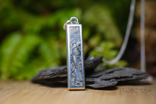Woolly Mammoth Tooth Fossil Pendant Necklace