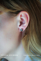 Raptor Fossil Earrings – Sterling Silver