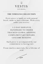 Diplodocus Fossil Wedding Ring Set – Tungsten