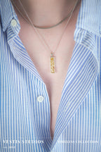 Spinosaurus Tooth Necklace – Sterling Silver