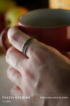 T.Rex Fossil Tungsten Ring