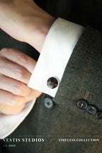 Diplodocus & Meteorite Cufflinks