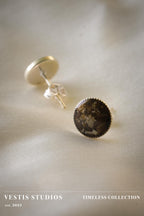 Spinosaurus, Triceratops & T. Rex Fossil Earrings – Sterling Silver